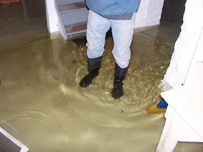 Restoration crew responding to a flooded Brooklyn home